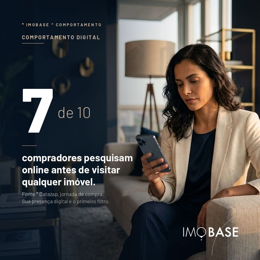 Comportamento Digital: por que a maioria dos compradores pesquisa online antes de visitar um imóvel