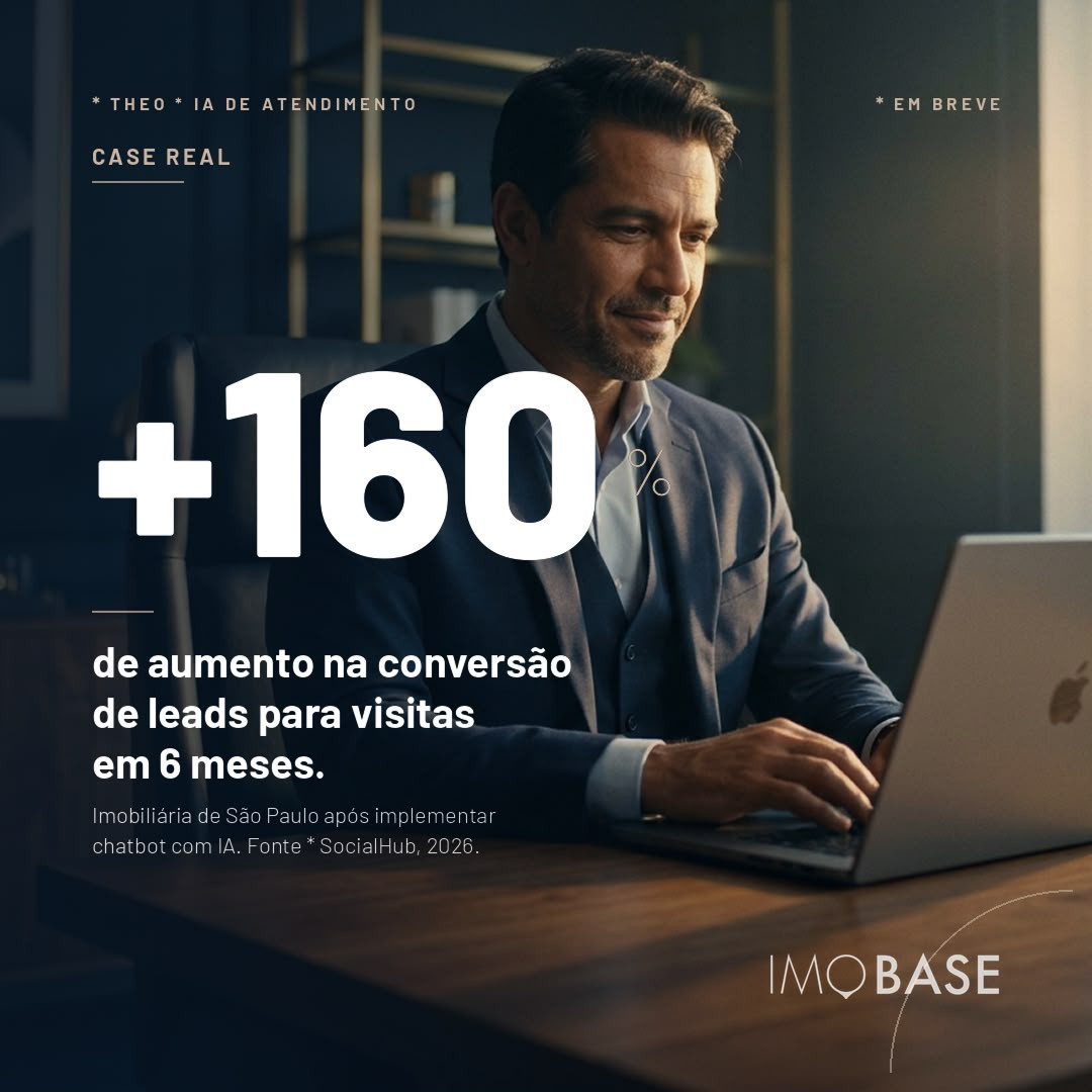 IA DE ATENDIMENTO IMOBILIÁRIO E AUMENTO NA CONVERSÃO