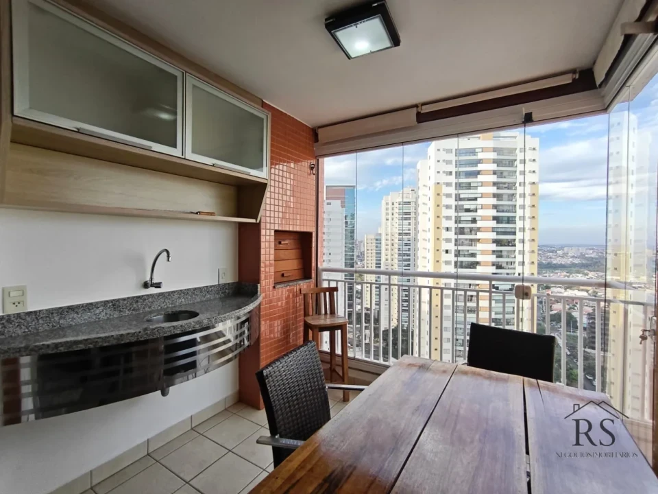 Apartamento mobiliado na Gleba Palhano  – À VENDA E PARA LOCAÇÃO