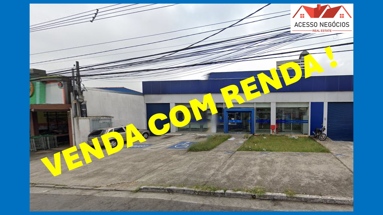 IMÓVEL COMERCIAL PARA VENDA COM RENDA 912 M² PARQUE DO CARMO-SP F805
