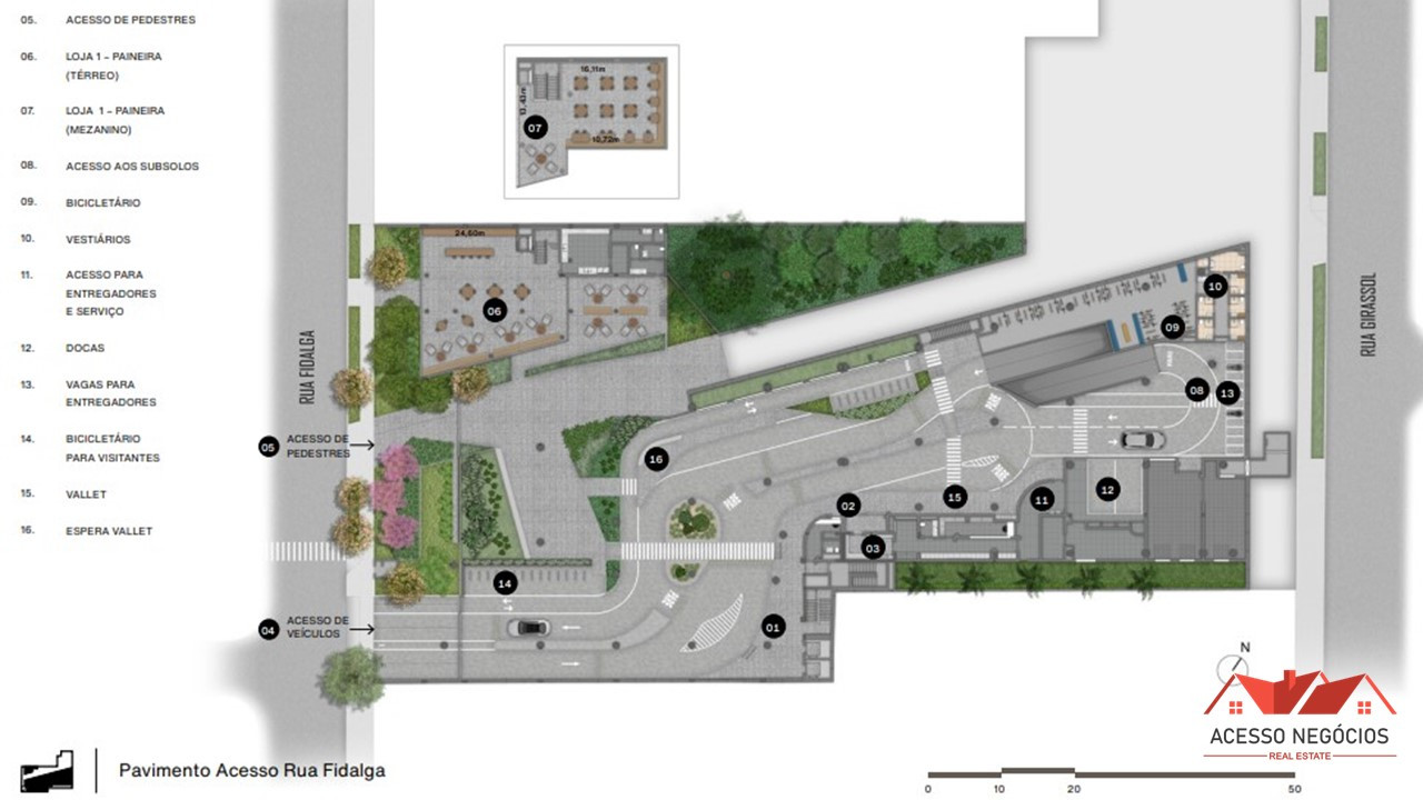 LAJE NA VILA MADALENA - LOCAÇÃO  - 2303 M²