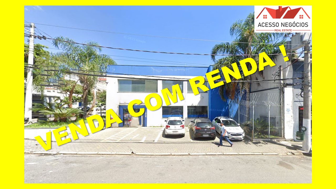 IMÓVEL COMERCIAL PARA VENDA COM RENDA 521 M² BOM RETIRO-SP F811