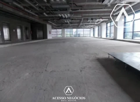 LAJE CORPORATIVA  NO ITAIM - 1184 M² - LOCAÇÃO