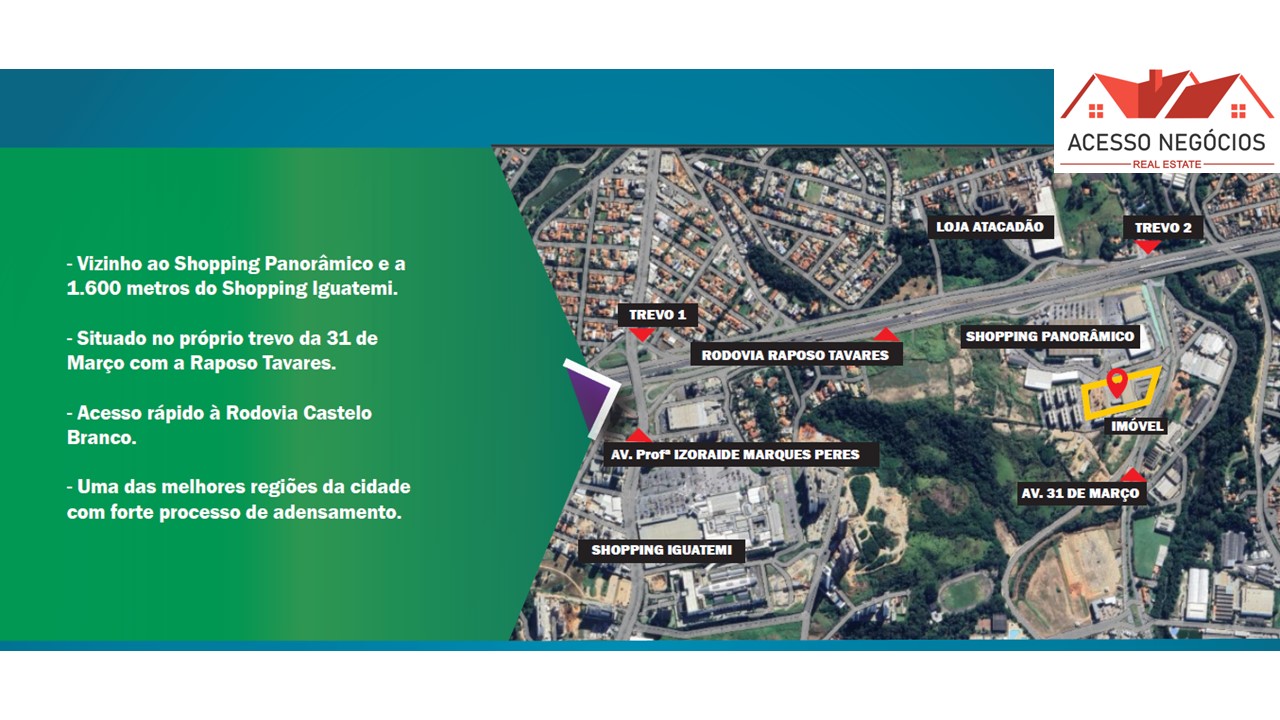GALPÃO PARA VENDA E LOCAÇÃO 20.000 M² VOTORANTIM-SP F795