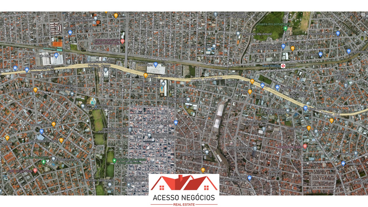 TERRENO PARA VENDA 12.951 M²  AV MARECHAL TITO