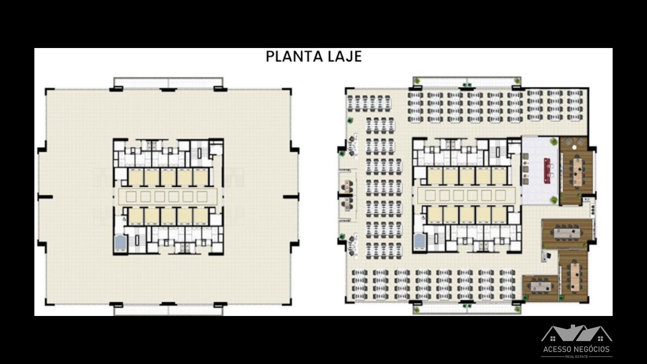 LAJES CORPORATIVAS NOS ALPHAVILLE - 338 A 1354 M²  - 36 VAGAS - MA946
