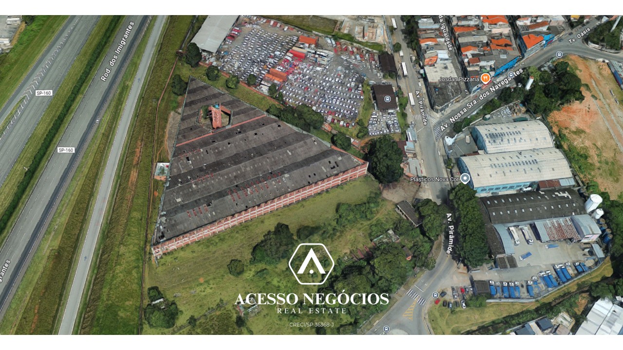 GALPÃO PARA LOCAÇÃO 8.999,80 M² DIADEMA F8