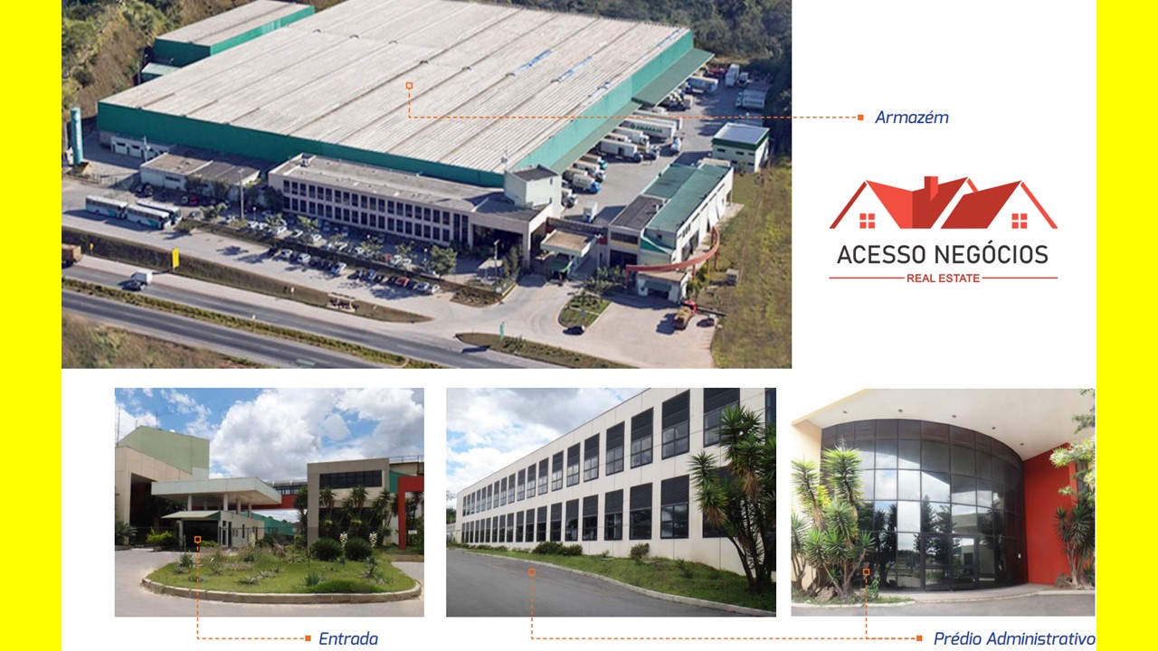 GALPÃO PARA LOCAÇÃO 32.703 M² RIBEIRÃO DAS NEVES – MG F631