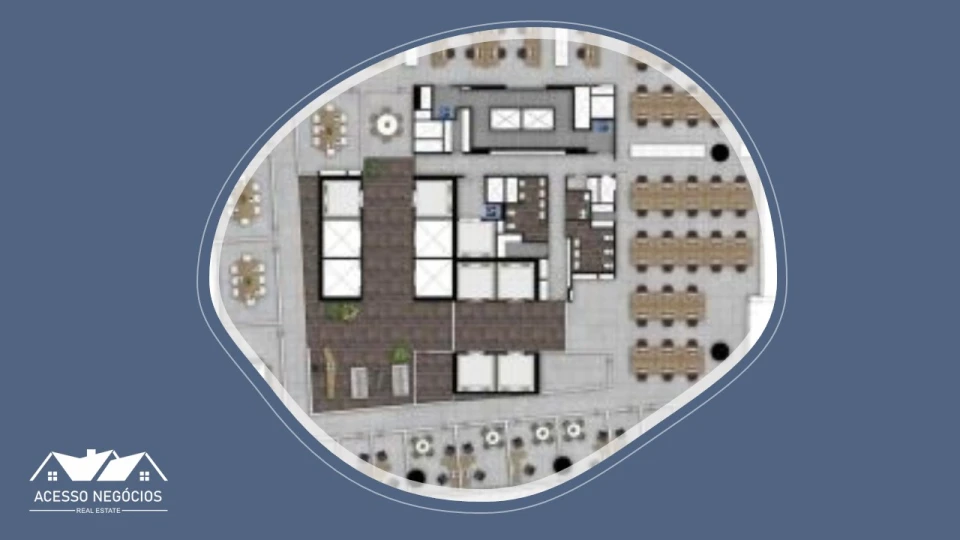 LAJE CORPORATIVA NO ITAIM - LOCAÇÃO