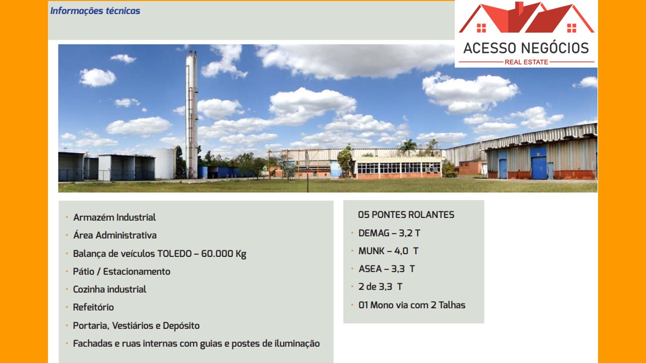 GALPÃO PARA LOCAÇÃO 51.748 M² SOROCABA F622