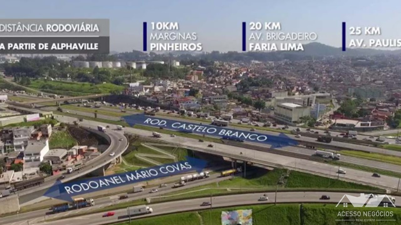 LAJES CORPORATIVAS NOS ALPHAVILLE - 338 A 1354 M²  - 36 VAGAS - MA946