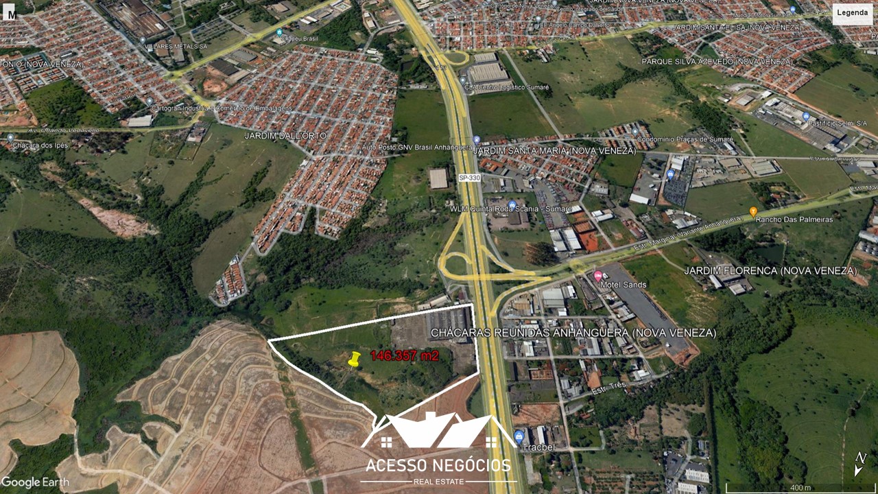 ÁREA  PARA VENDA  146.357 M² - NOVA ODESSA - SP - AD280