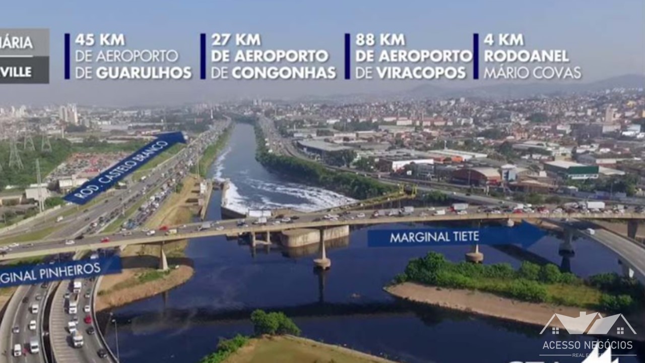 LAJES CORPORATIVAS NOS ALPHAVILLE - 338 A 1354 M²  - 36 VAGAS - MA946