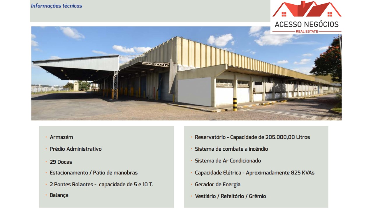 GALPÃO PARA LOCAÇÃO 49.834M² DIADEMA PIRAPORINHA F620