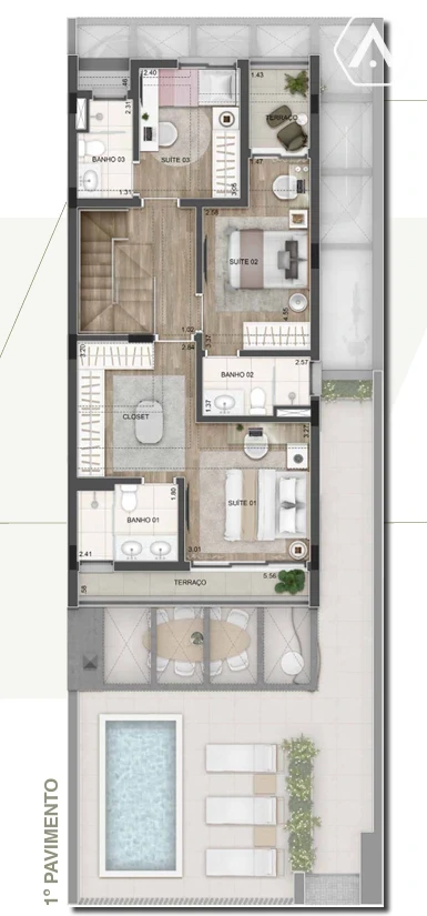 Imagens do imóveis CASA DE CONDOMÍNIO - ALPHAVILLE - VENDA