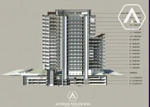 LAJE CORPORATIVA  NO ITAIM - 1184 M² - LOCAÇÃO