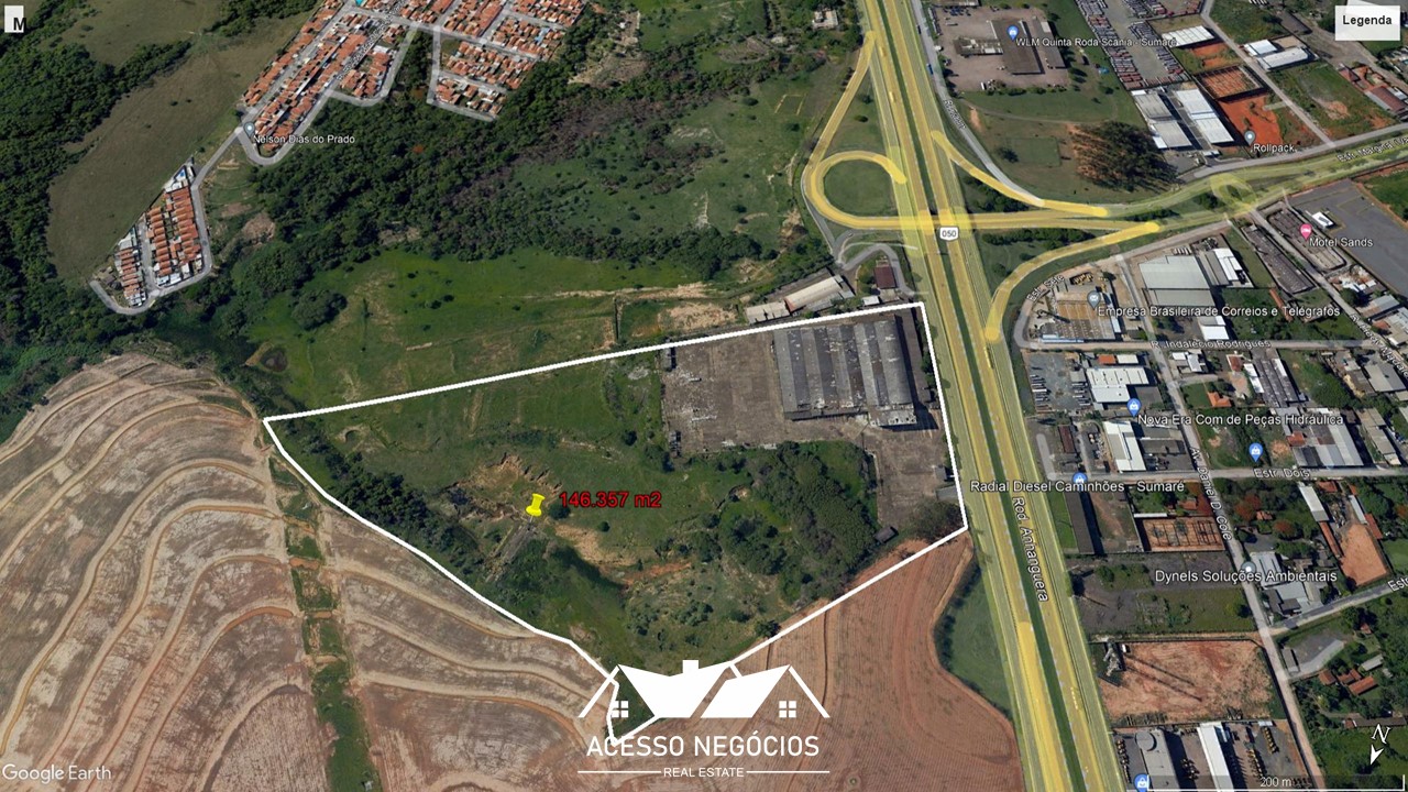 ÁREA  PARA VENDA  146.357 M² - NOVA ODESSA - SP - AD280