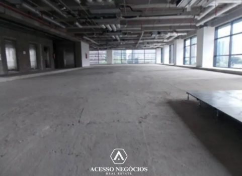 LAJE CORPORATIVA ANDAR BAIXO  NO ITAIM - 1184 M² - 32 VAGAS - FR081