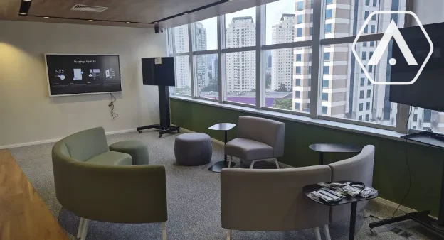 Imagens do imóveis LAJE CORPORATIVA MOBILIADA- BROOKLIN - LOCAÇÃO