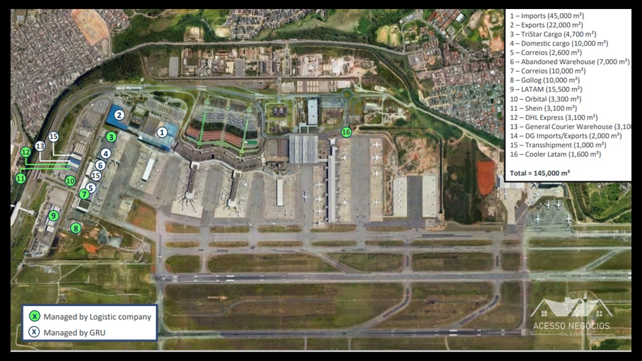 GALPÃO LOGÍSTICO EM GUARULHOS - 23663 M² ABL ATUAL - BK951