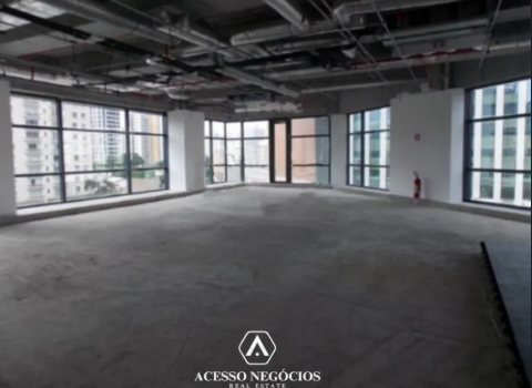LAJE CORPORATIVA ANDAR BAIXO  NO ITAIM - 1184 M² - 32 VAGAS - FR081