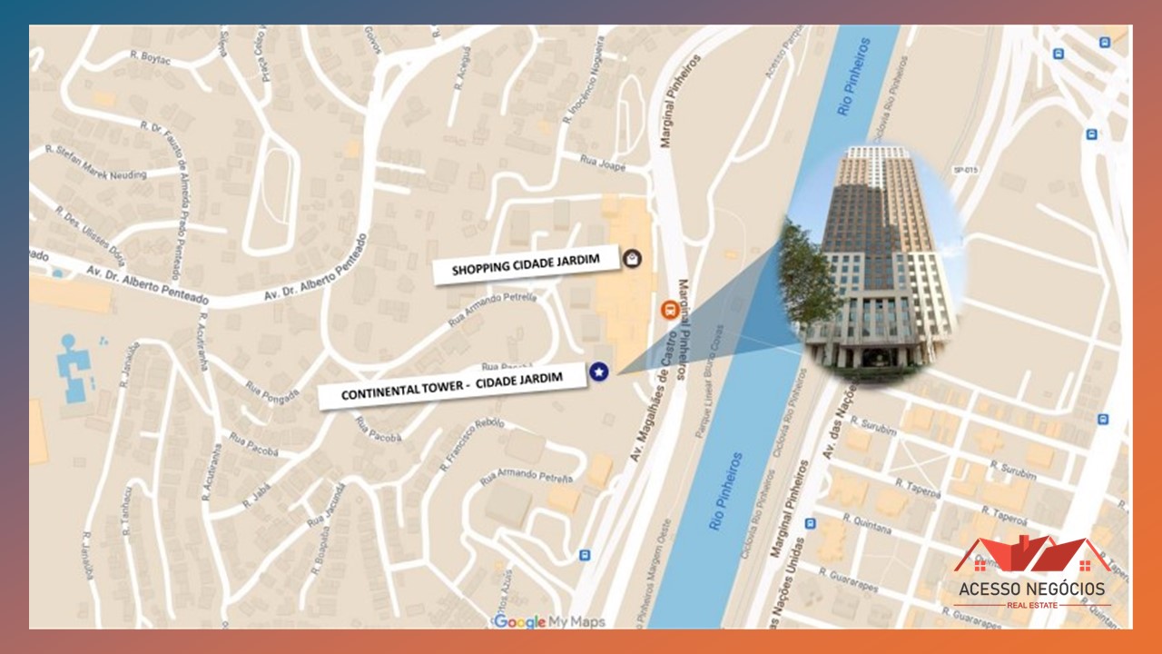 LAJES CORPORATIVAS NA CIDADE JARDIM - 950 M²  - 26 VAGAS - CO915