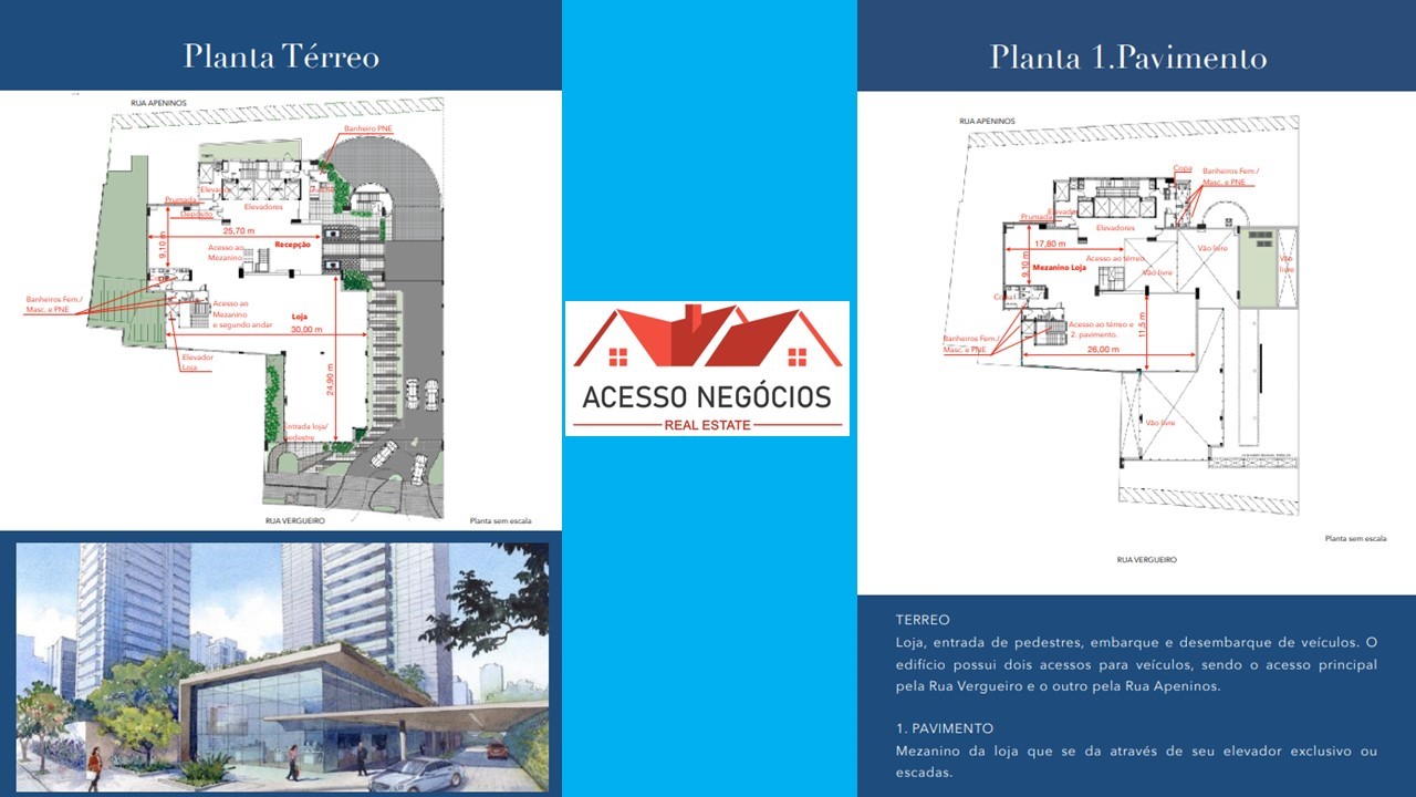 PRÉDIO MONOUSUÁRIO COMERCIAL -  20.379 M²- AT - LOCAÇÃO - F599