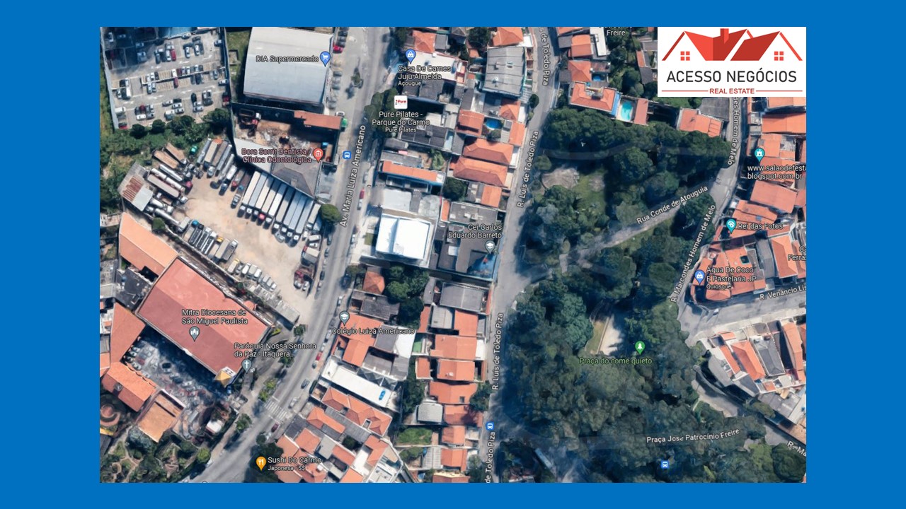 IMÓVEL COMERCIAL PARA VENDA COM RENDA 912 M² PARQUE DO CARMO-SP F805