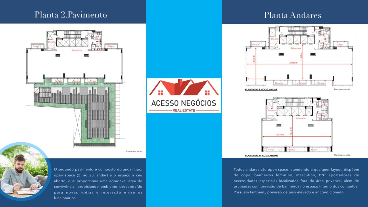 PRÉDIO MONOUSUÁRIO COMERCIAL -  20.379 M²- AT - LOCAÇÃO - F599