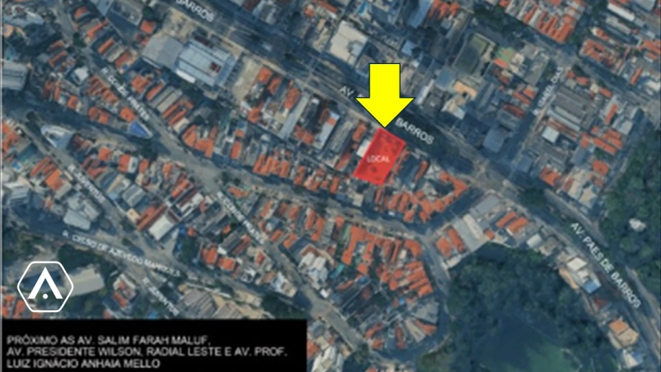 IMOVEL COMERCIAL NA PAES DE BARROS  - MOOCA  - 824 M²