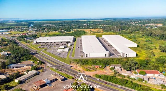 GALPÃO LOGÍSTICO EM SANTA RITA - RS - LOCAÇÃO 3400 M²