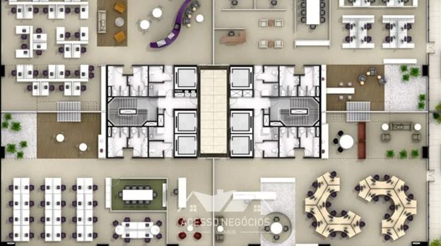 Imagens do imóveis CONJUNTO CORPORATIVO NA VILA OLIMPIA  820 M² - LOCAÇÃO