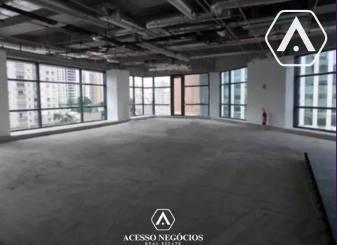 LAJE CORPORATIVA  NO ITAIM - 1184 M² - LOCAÇÃO