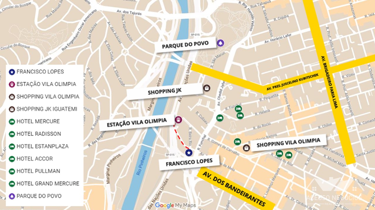 LAJE CORPORATIVA VILA OLIMPIA - 770 M² - 14 VAGAS - CO965