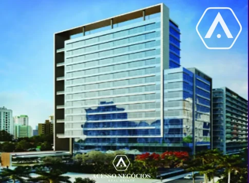 LAJE CORPORATIVA  NO ITAIM - 1184 M² - LOCAÇÃO