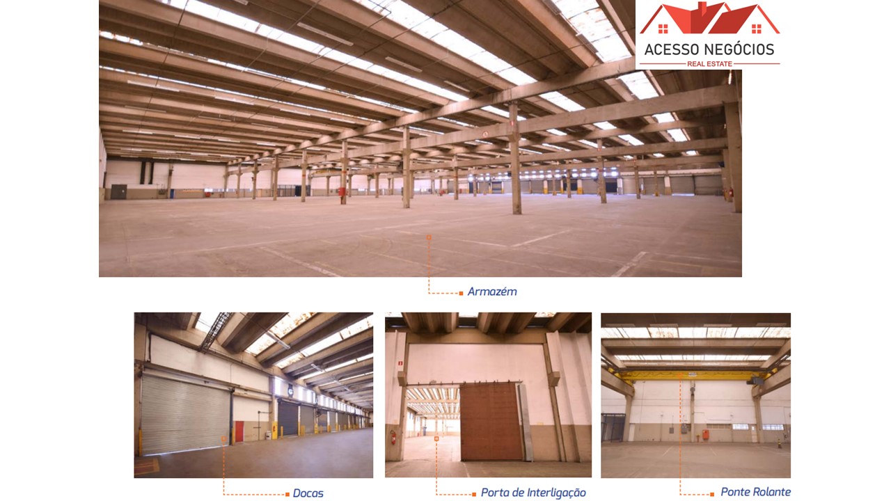 GALPÃO PARA LOCAÇÃO 49.834M² DIADEMA PIRAPORINHA F620