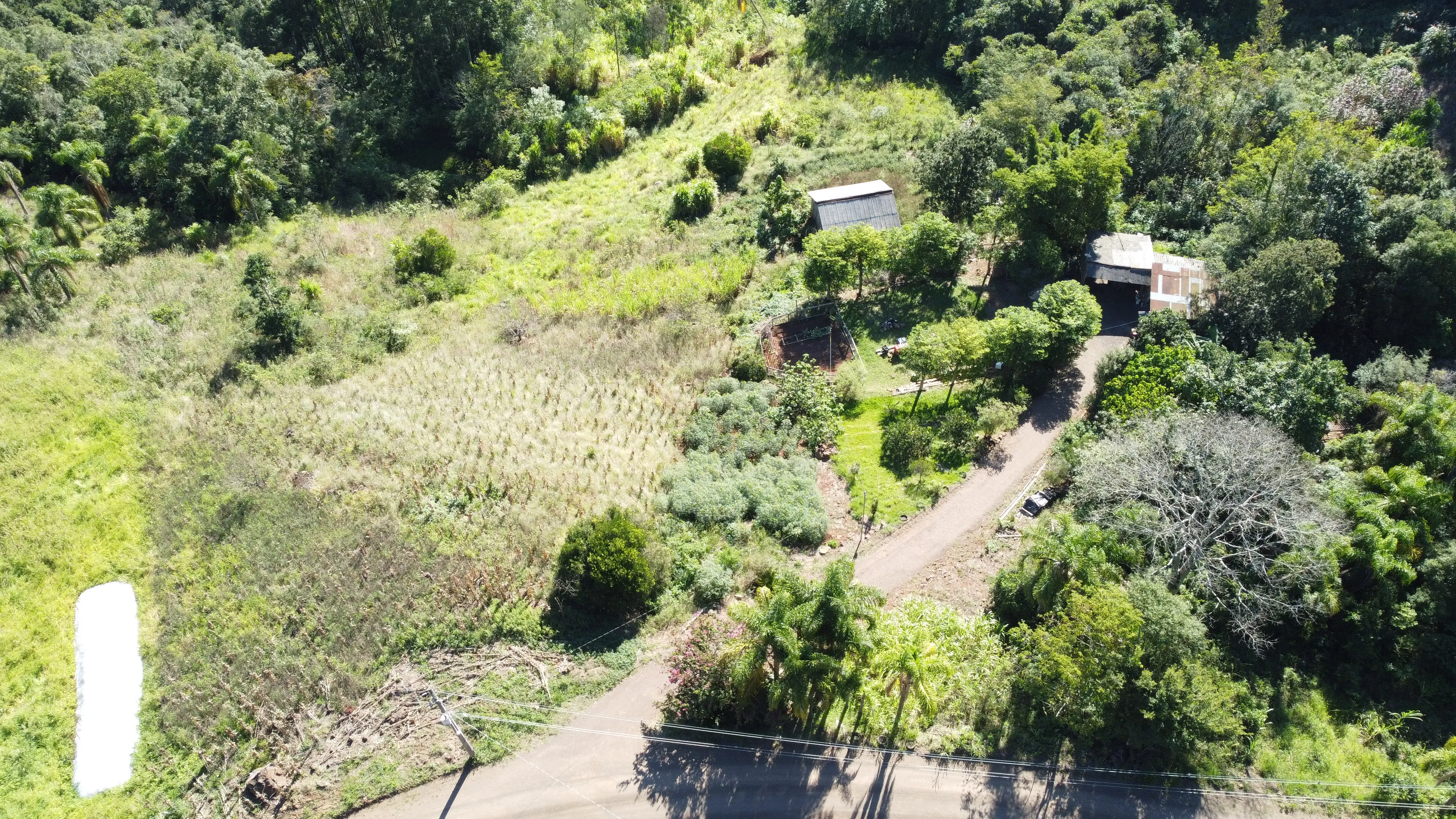 Área de terras com fundos para riacho à venda em Picada Café na Serra Gaúcha
