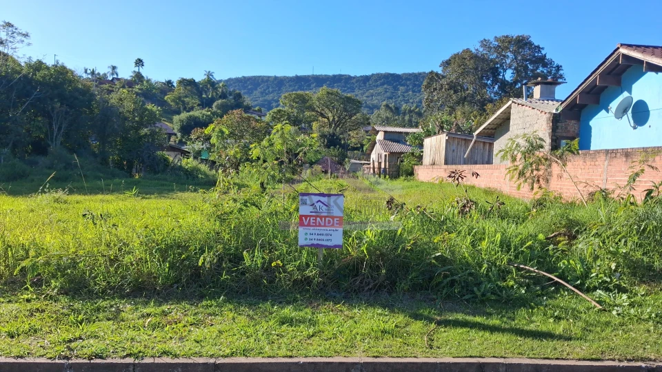 Terreno plano com 414m² à venda no Centro de Picada Café, na Serra Gaúcha