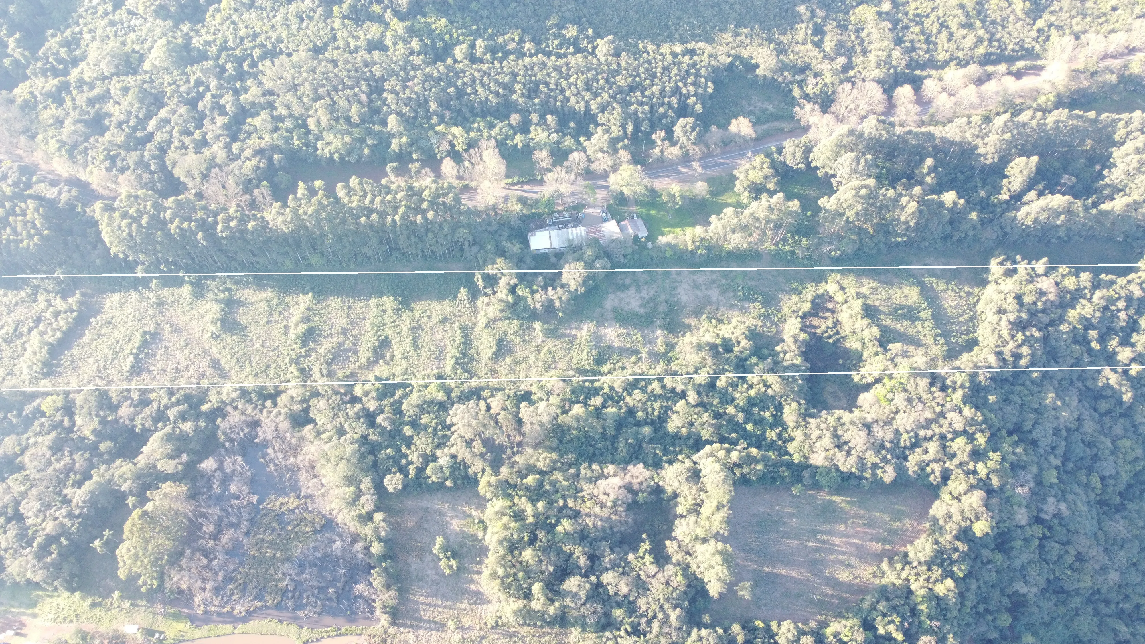 Área de terras com duas frentes para a BR 116 à venda em Picada Café na Serra Gaúcha
