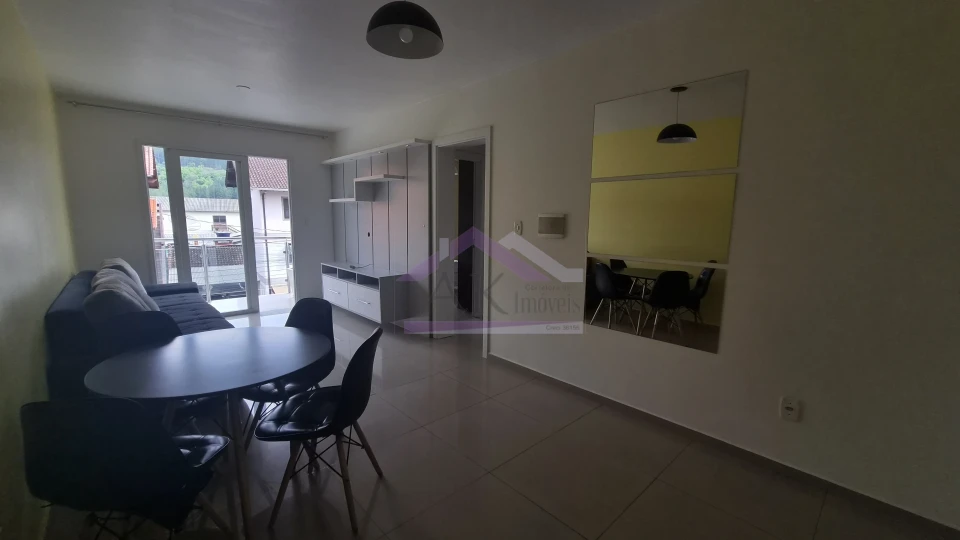 Apartamento semimobiliado, com 2 quartos para locação, no Centro de Picada Café na Serra Gaúcha