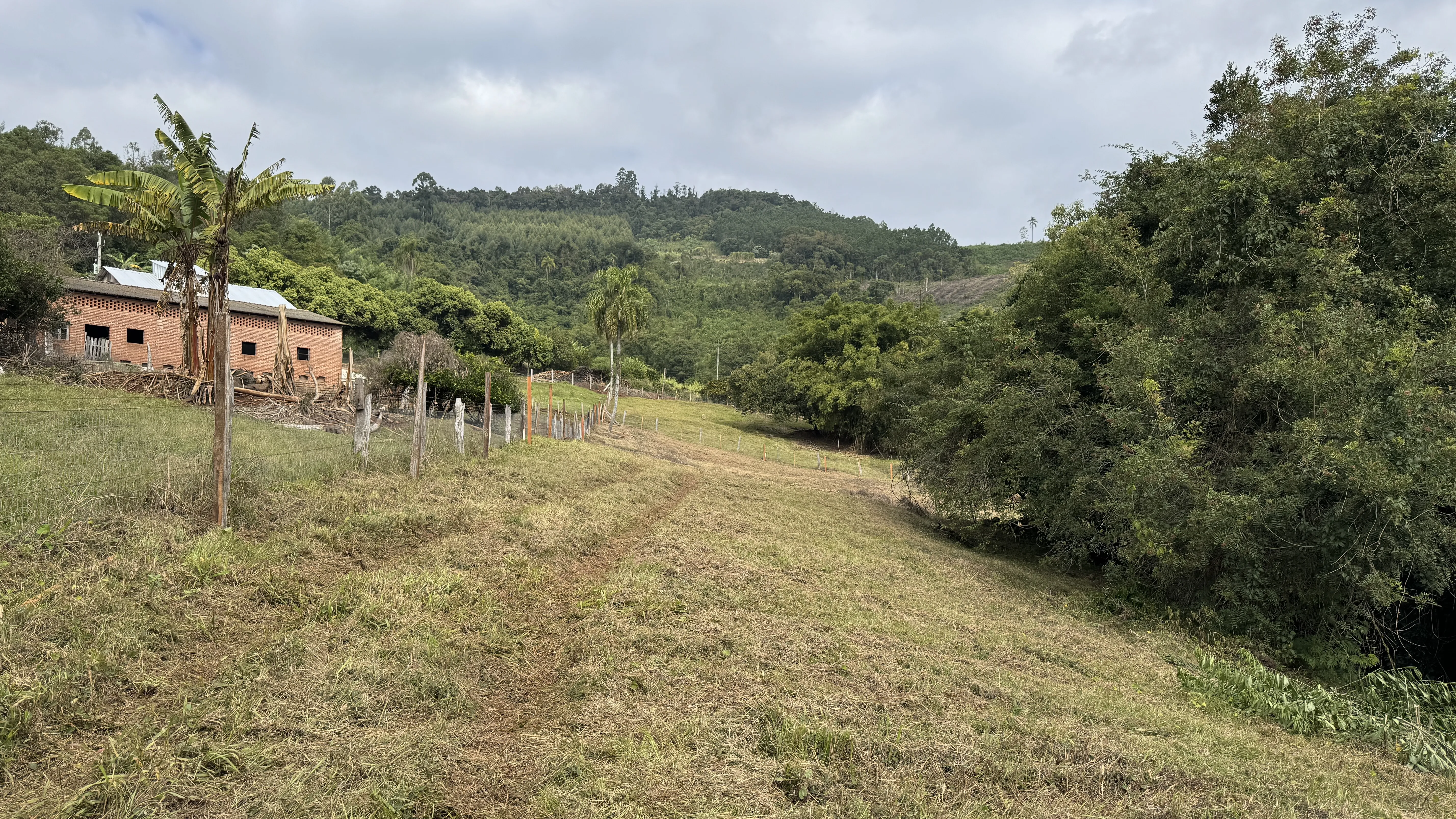 Área de terra com riacho à venda em Morro Reuter-RS
