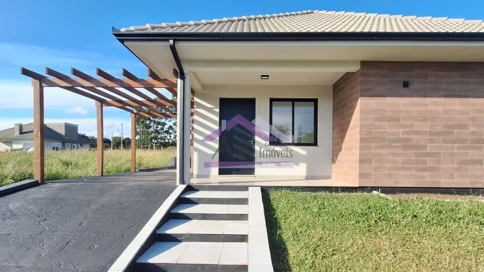Casa nova à venda em Nova Petrópolis na Serra Gaúcha