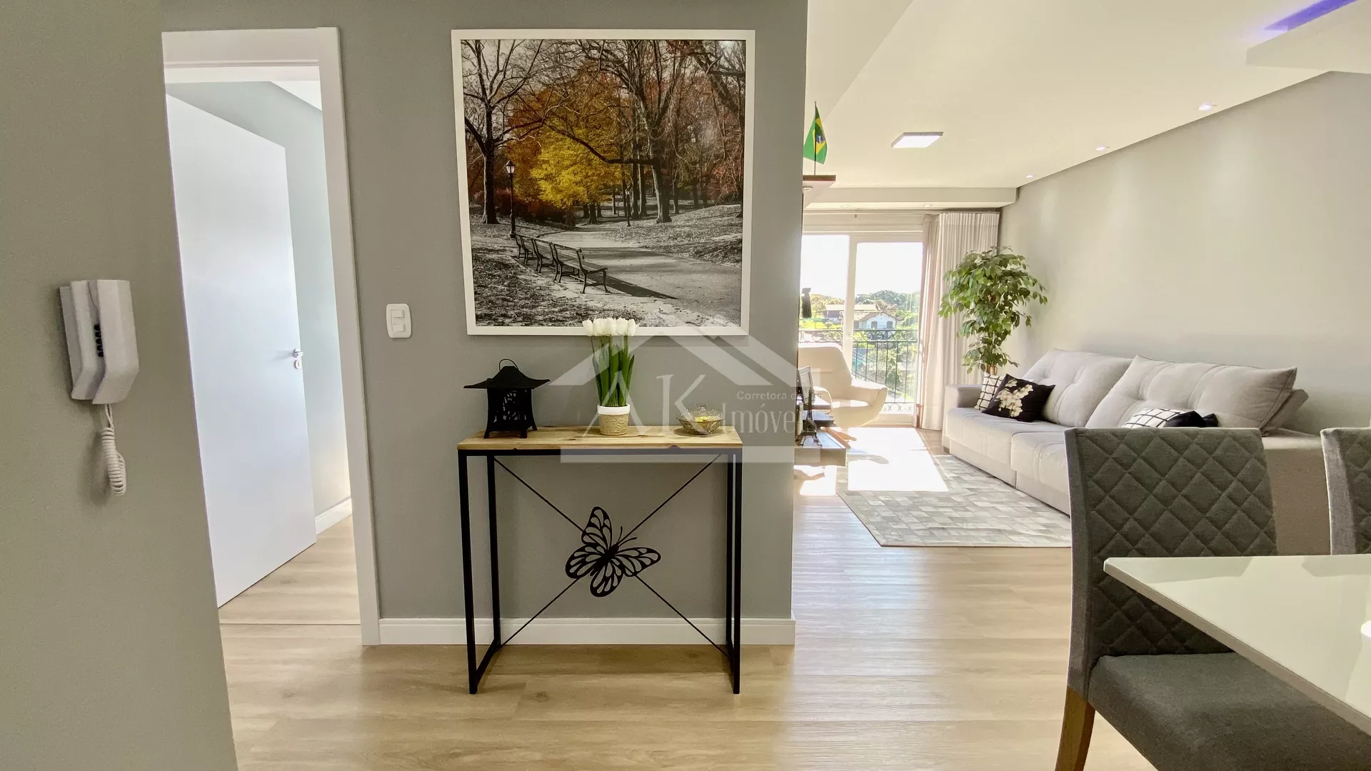 Charmoso apartamento semimobiliado à venda em Nova Petrópolis na Serra Gaúcha