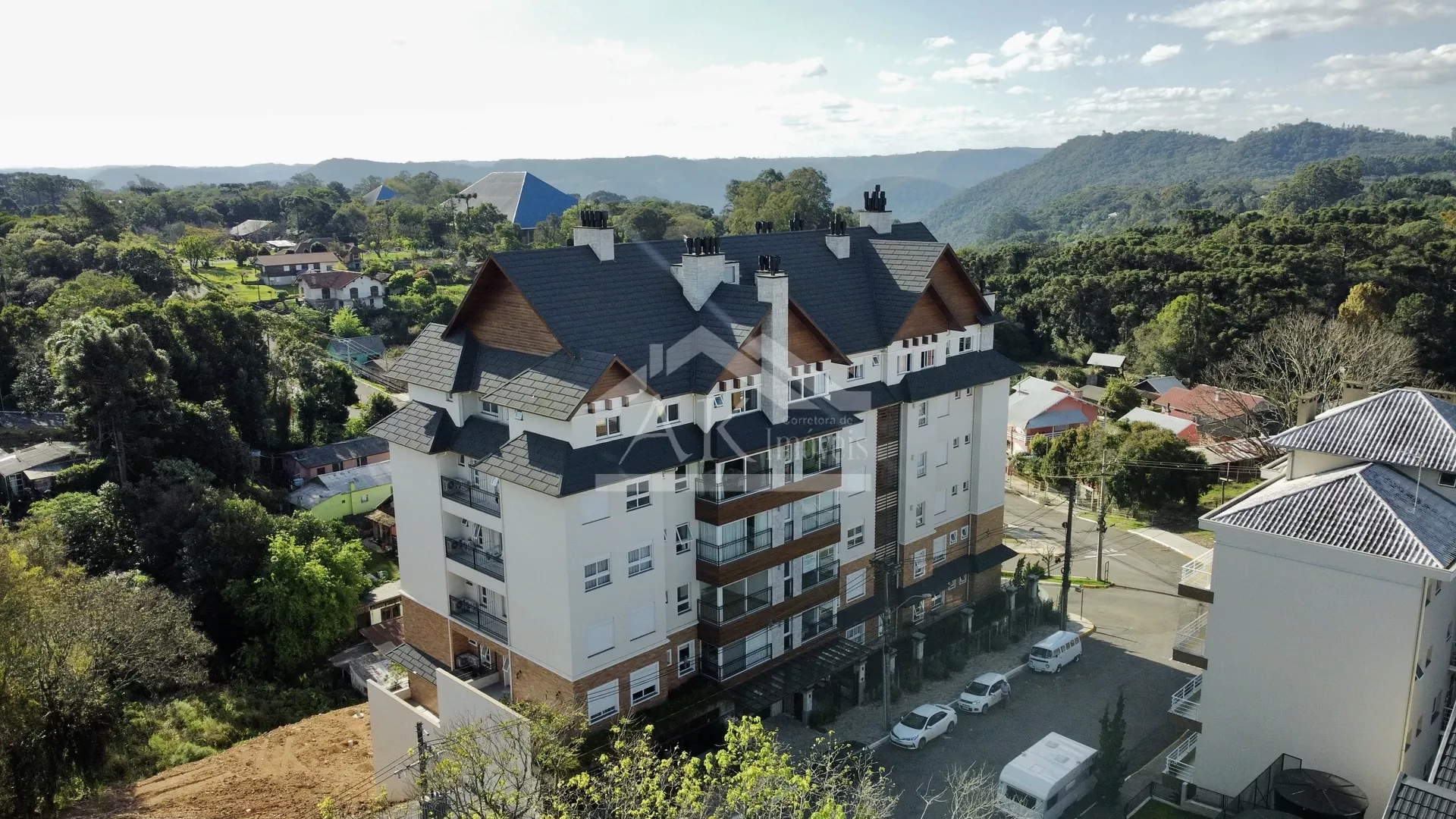 Charmoso apartamento semimobiliado à venda em Nova Petrópolis na Serra Gaúcha