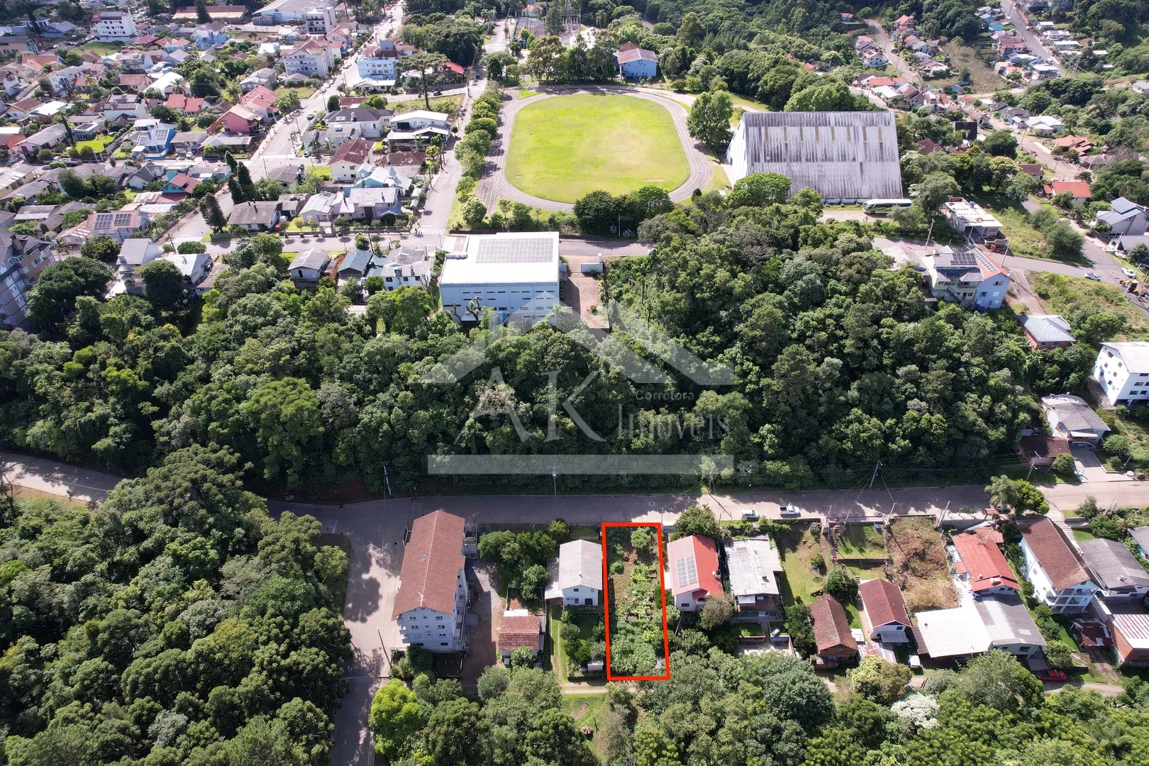 Terreno com declive à venda em Nova Petrópolis, na Serra Gaúcha