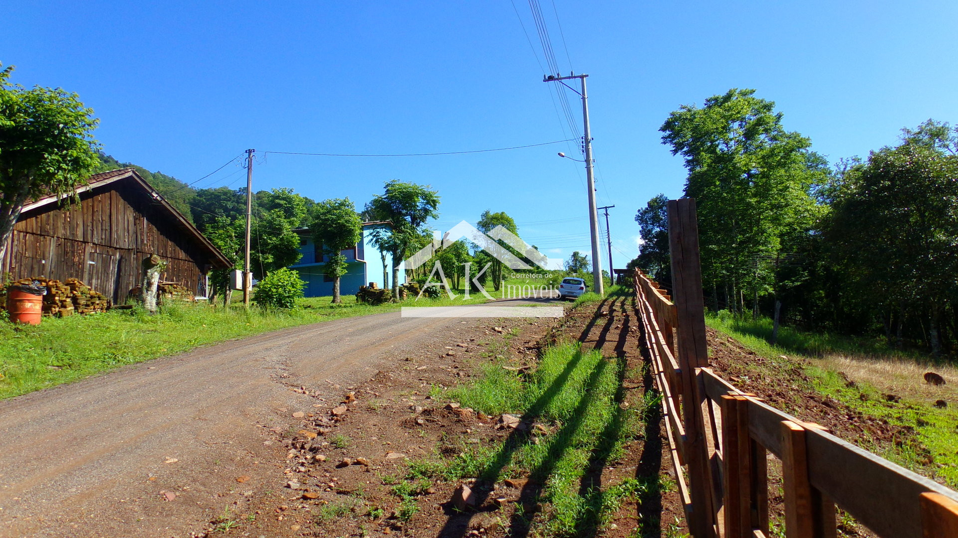 Terreno amplo, com arborização, a venda em Picada Café, na Serra Gaúcha