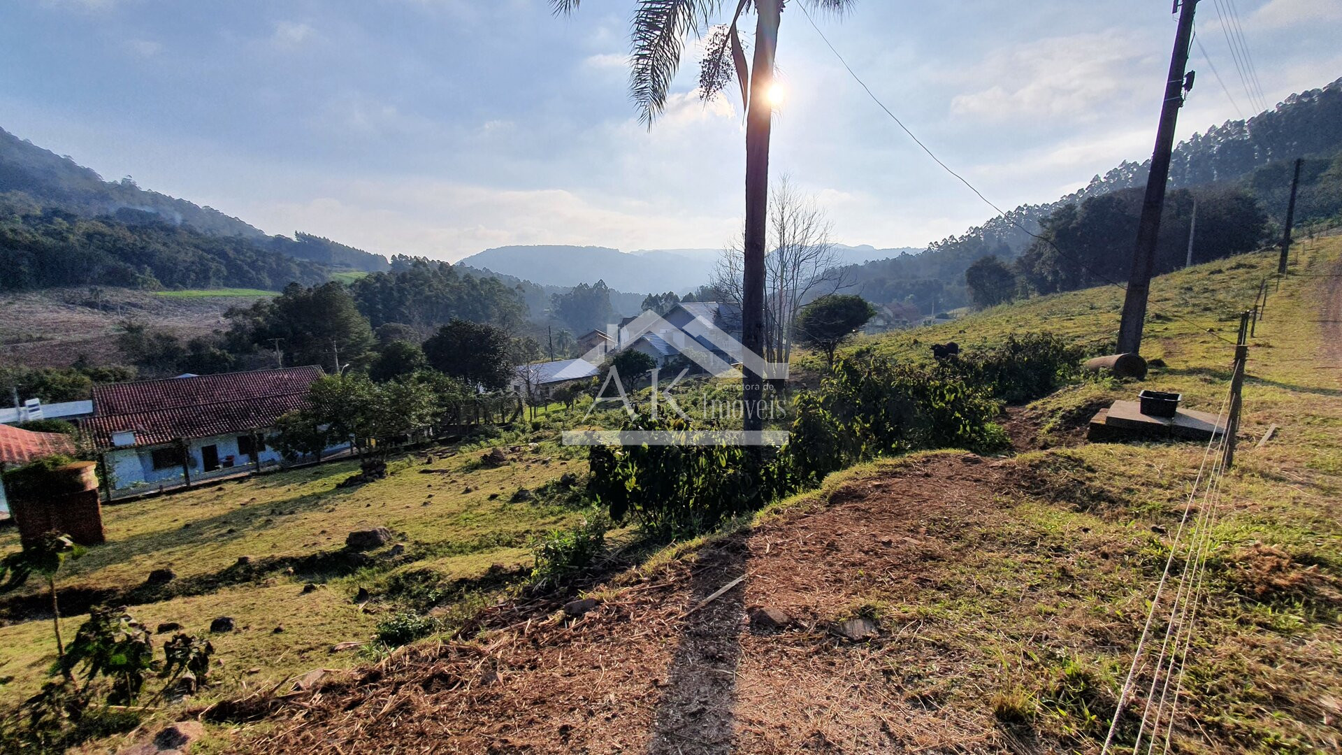 Terreno com bela paisagem a venda em Picada Café, na Serra Gaúcha