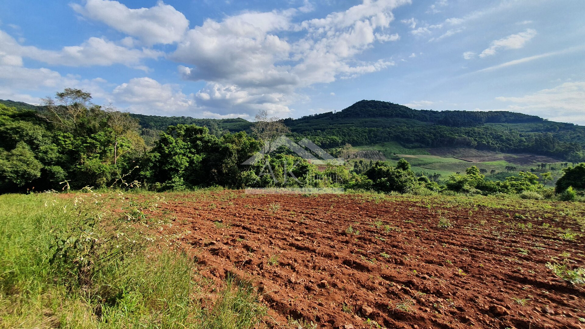 Área de terras com vista à venda no alto de Linha Nova - RS