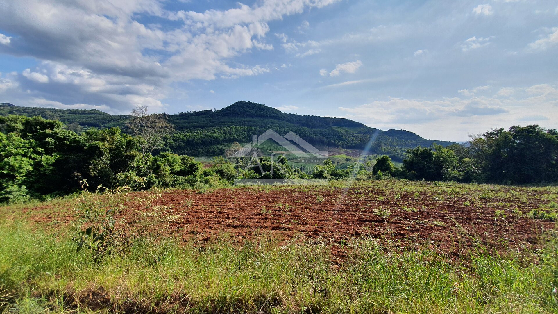 Área de terras com vista à venda no alto de Linha Nova - RS