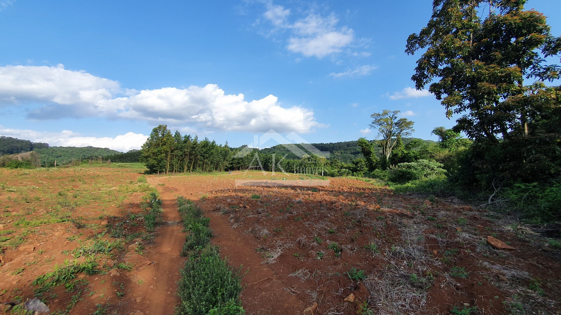 Área de terras com vista à venda no alto de Linha Nova - RS